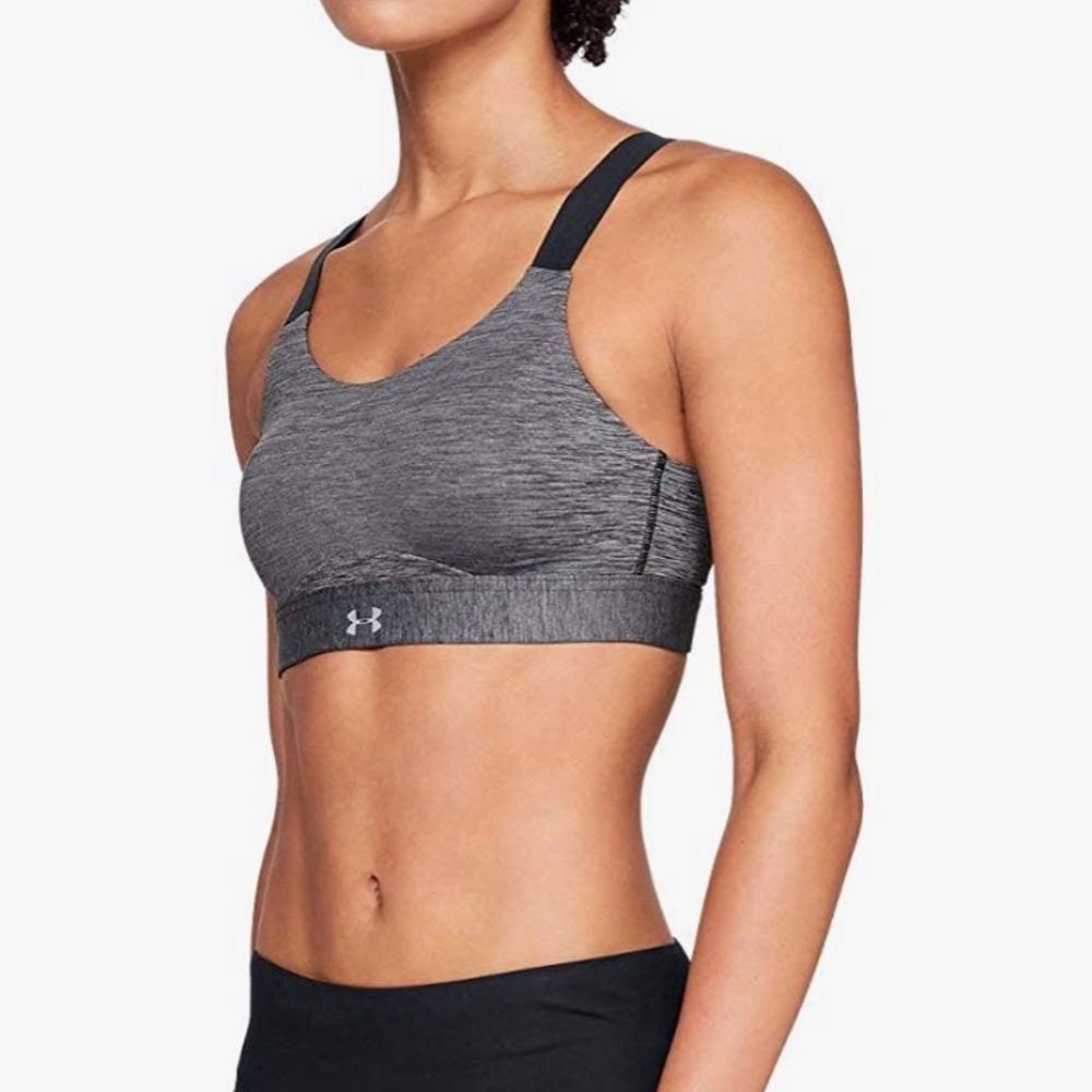 Under Armour Sports Bra Size M Gray